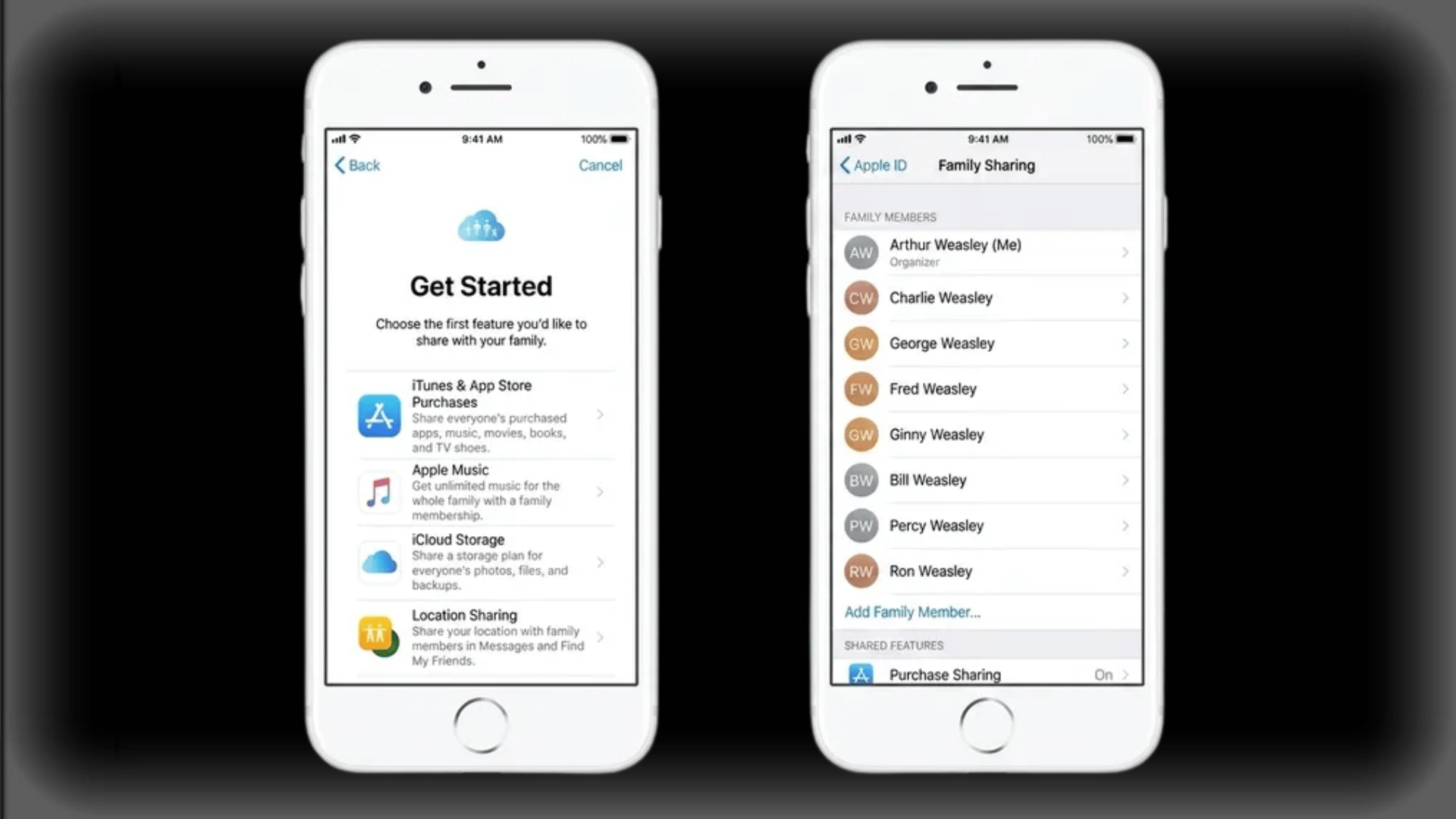 i-phone-family-sharing-setup-screen-showing-get-started-options-and-family-member-management-for-parental-controls-and-location-sharing